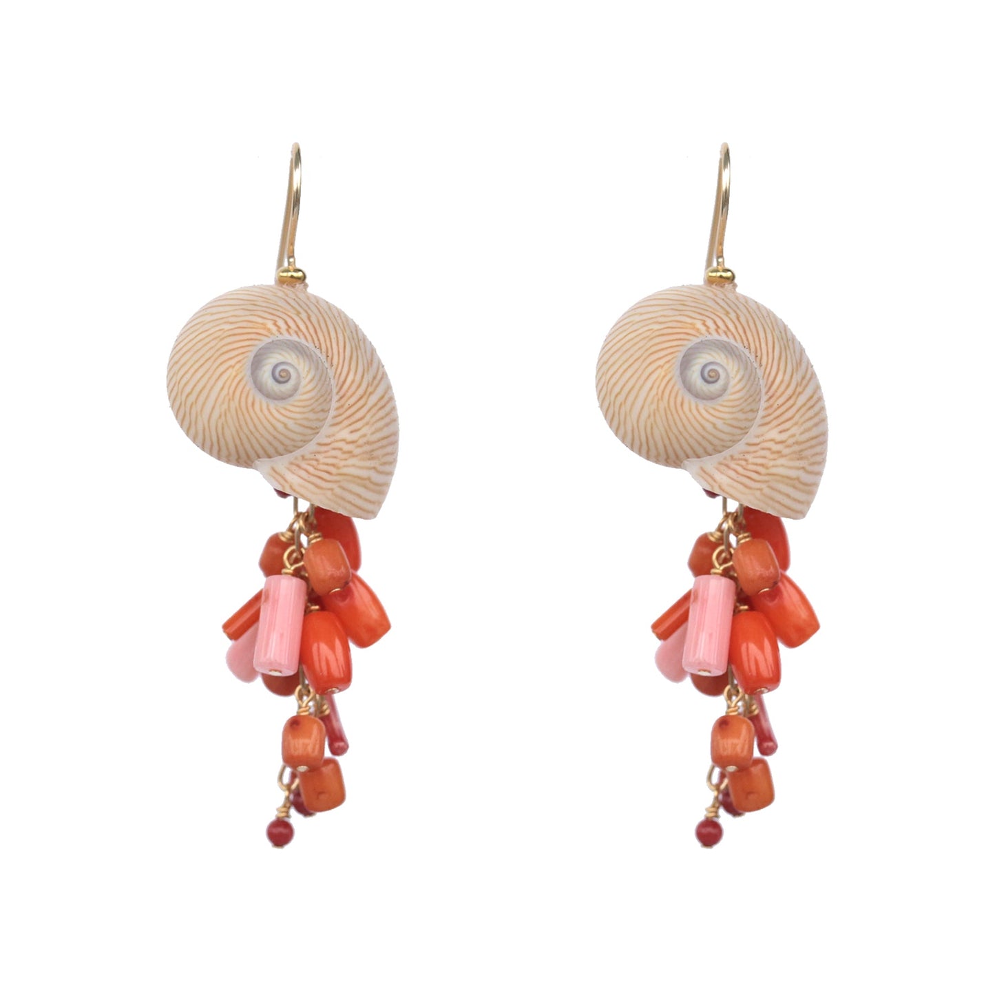Aphrodite Seashell Earrings No. 5